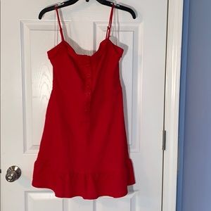 Evolutionary red dress